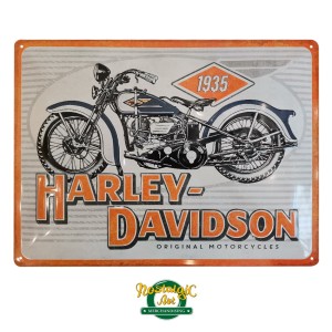 Metal Plate - Harley-Davidson
